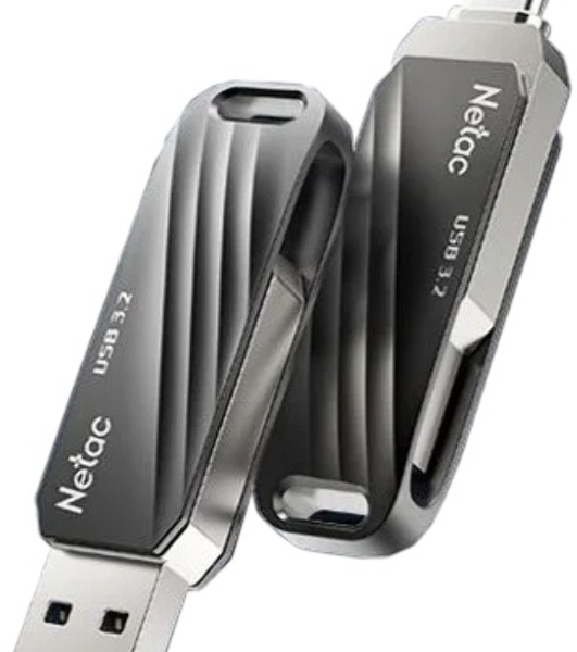 Флешка USB Netac US11 128Gb USB 3.0+TypeC Dual Flash