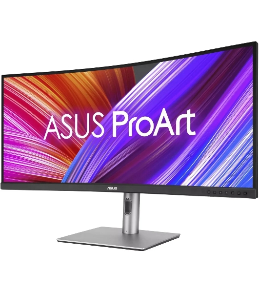 Монитор 34.1' ASUS ProArt PA34VCNV IPS 3440x1440, 60 Гц, 5 мс, 21:9, 300 кд/м2, 2xHDMI, 2xDP, 1xUSB-C, 3xUSB 3.2, Ethernet, 1x3.5 мм, изогнутый 3800R, черный