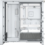 Компьютерный корпус без блока питания Corsair Frame 4000D, Midi-Tower, TG, no fan, 2xUSB-A 3.2, 1xUSB 3.2 Type-C, E-ATX, ATX, mATX, mITX White, фото7