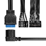 Компьютерный корпус Desktop ExeGate MI-307U2-M350 (mini-ITX/mATX, БП M350 с вент. 8см, 2*USB+2*USB 3.0, HD аудио, черный), фото2