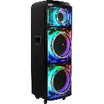 Колонка портативная Ural 203 черный 2000W 1.1 BT/3.5Jack/USB-C 15м 9000mAh, фото 1