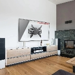 Кронштейн для телевизора Arm media COBRA-45 new черный 4 шт/уп. 22'-65', max 45 кг, 4ст св., нак. + 5° -10°, пов. 160°, от ст. 45-495 мм., max VESA 400x400, фото5