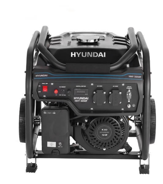 Электрогенератор бензиновый Hyundai HHY 3050F, 3.2 кВт, 69 дБ, 49 кг