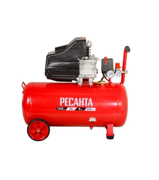 Компрессор Ресанта КП-8/50Л 900/74/7/10