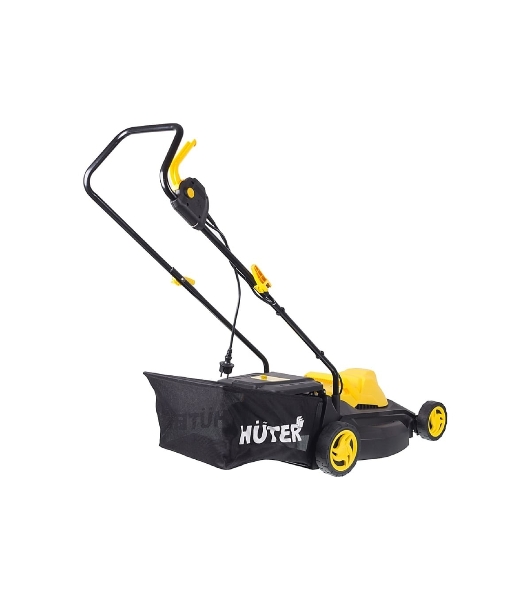 Газонокосилка роторная Huter ELM-2000T, от сети, 2000 Вт
