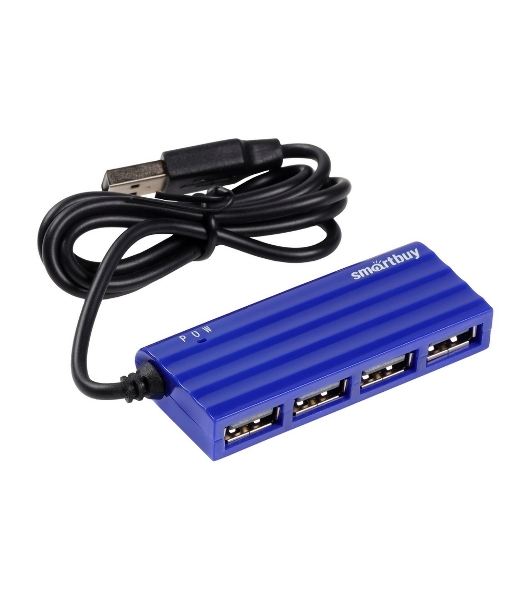USB-концентратор Smartbuy SBHA-6810-B, USB Type A, USB 4 порта, USB