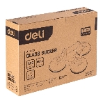 Присоска для стекла тройная Deli DL-XP23 3x118мм, фото2