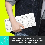 Клавиатура беспроводная Logitech K380, Bluetooth, белый, фото2