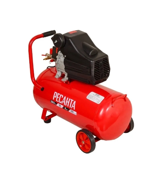 Компрессор Ресанта КП-8/50Л 900/74/7/10