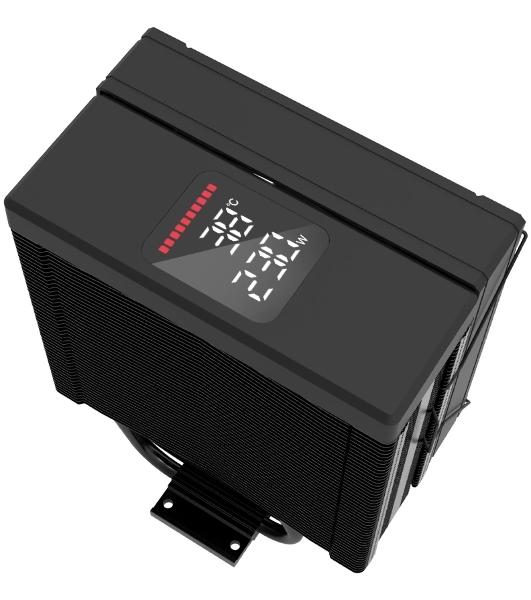 Кулер для процессора ZALMAN CNPS9X ECO DS, 120мм FAN, 4 HEAT PIPES, 4-PIN PWM, 600-2100 RPM, 31.4 DBA MAX, HYDRO BEARING, ARGb TOP COVER, LIVE CPU TEMPERATURE DISPLAY, FULL SOCKET SUPPORT