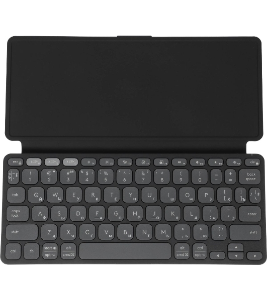 Клавиатура Logitech Keys to Go 2 беспроводная, Bluetooth, серый