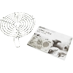 Микроволновая печь Samsung MG23K3515AS/BW серебристый/черный, 23 л, 800 Вт, переключатели - кнопки, поворотный механизм, фото4