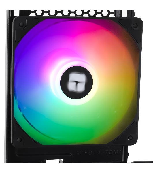 Кулер для корпуса Thermaltight TL-C12C-S (120x120x25мм, 4-pin PWM, ARGB, 66.17CFM, 25.6dBA, 1550RPM, черный)