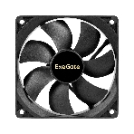 Вентилятор для корпуса ExeGate ExtraSilent ES12025SM черный, 120 мм, 1400 об/мин, 24 дБ, 2 pin, фото3