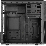 Компьютерный корпус Aerocool/Formula Cs-105, mATX, без БП, 187x361x355мм (ШxГxВ), USB 3.0 x1, USB 2.0 x1, металл 0,5мм, 120-мм вентилятор в комплекте, черный, фото3