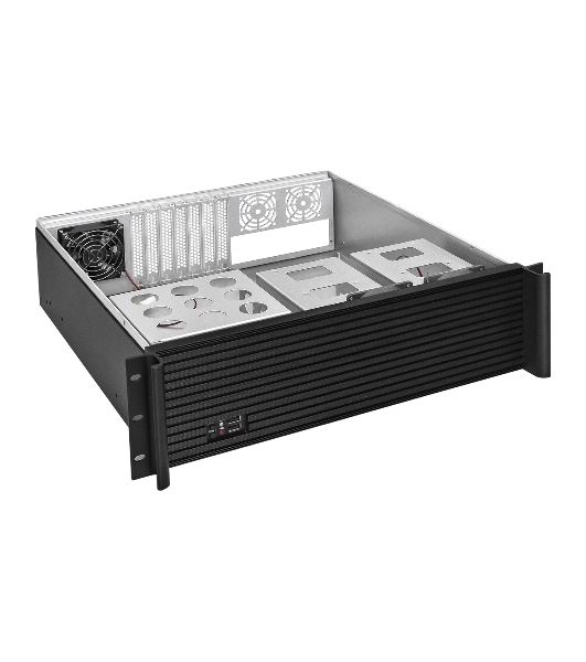 Серверный корпус ExeGate Pro EX293198RUS 3U450-08 (RM 19', высота 3U, глубина 450, БП 1100RADS, USB)
