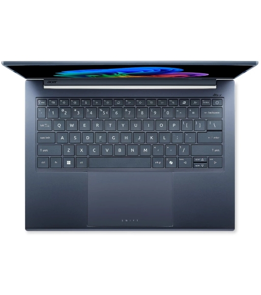 Ноутбук Acer Swift Go 14 AI SFG14-75-974A Intel Core Ultra 9 288V/32Gb/SSD1Tb/14'/OLED/WUXGA/1920x1200/60Hz/NoOS/Blue/1.25kg (NX.JNBCD.00A)