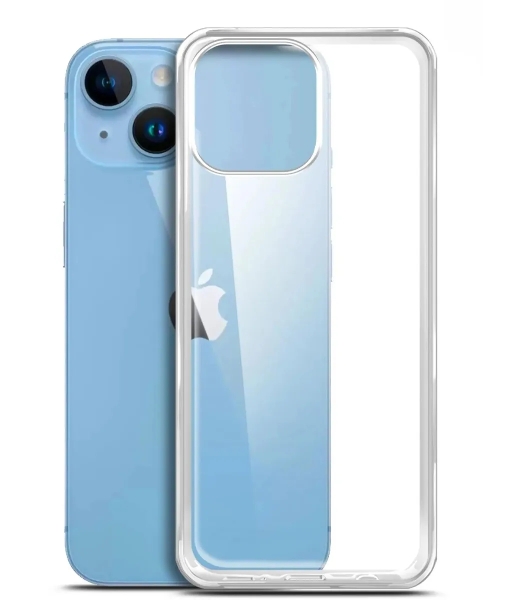 Чехол (клип-кейс) BoraSCO для Apple iPhone 14 Plus прозрачный (70799)