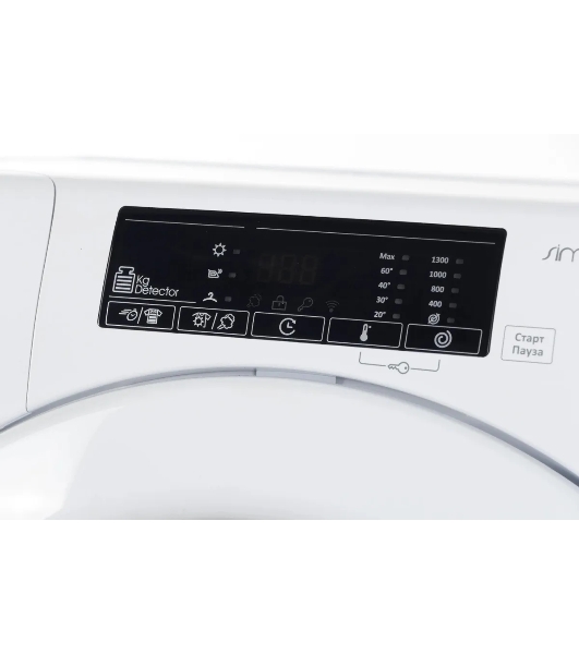 Стиральная машина Candy Smart Pro CSOW4 1364T/2-07 белый, загрузка фронтальная 6 кг, 1300 об/мин., класс: В