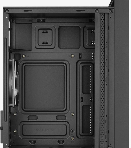 Компьютерный корпус MiniTower Aerocool/Formula CS-109-G-BK-v1 (mATX, USB3x1, USB2x2, 120мм RGb fan, без БП) (4711099472376)