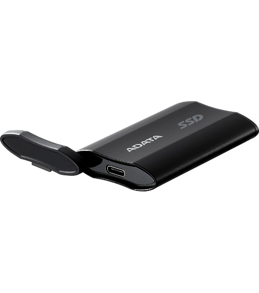 Внешний SSD ADATA SD810, 1TB, USB 3.2 Gen 2x2 Type-C, R/W 2000/2000, черный