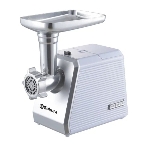 Мясорубка электрическая Sakura SA-6424W белый, 2000 Вт, 3.0 кг/мин, реверс, защита от перегрузки, металлический лоток, насадки - 4, фото 1