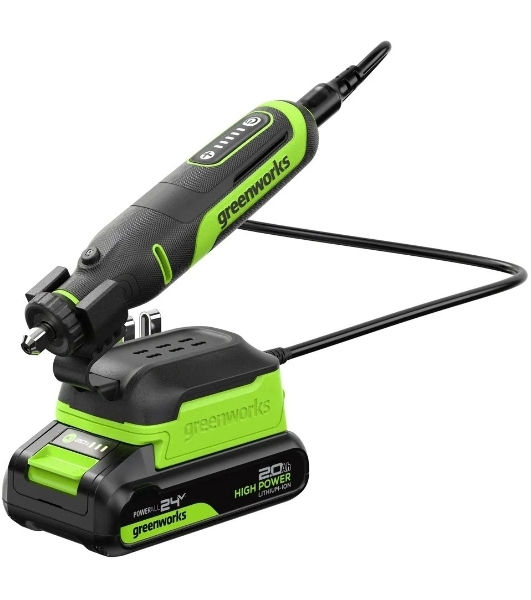 Гравер Greenworks G24RT 50Вт насадок:52