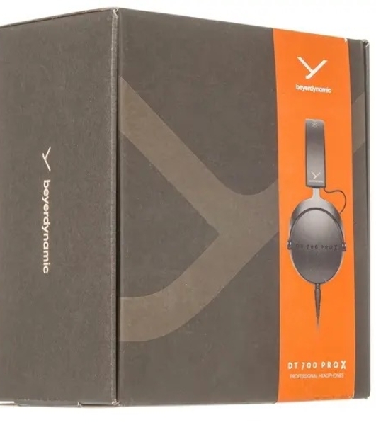 Проводные наушники Beyerdynamic DT 700 PRO X черный, полноразмерные, велюровые амбушюры