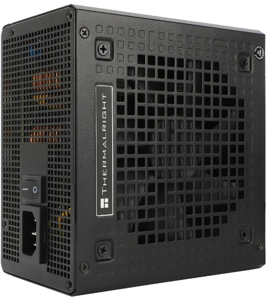 Блок питания Thermalright TR-TB750S, 750W 80 PLUS Bronze, (ATX, 3, PCIe 5.0, Non-modular, 1x24(20+4)pin 550мм, 1xCPU*2 8(4+4)pin 600+150мм, 1xPCIe*2 8(6+2)pin 500+150мм, 1x12VHPWR PCIe 5.0 12+4pin 600мм, 1xSATA*3+MOLEX4pin*1 400+150+150+150мм, 1xSATA*2+MOLEX4pin*2 400+150+150+150мм, Active, 120x120мм, 150x140x86mm, APFC, )