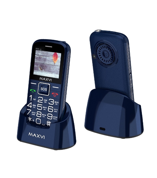 Мобильный телефон Maxvi B5ds up синий