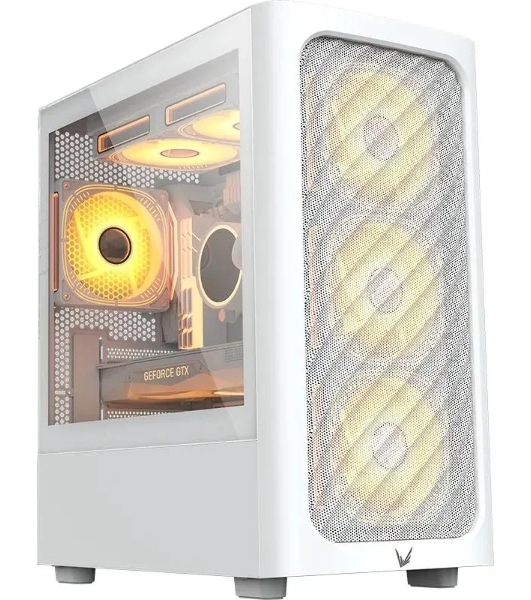 Компьютерный корпус Aerocool/Formula Air Mesh G3 белый без БП mATX 4x120мм 2x140мм 2xUSB 3.0 audio bott PSU