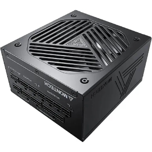 Блок питания Montech TITAN GOLD Gen.5 (TITAN GOLD 750 TIS0123), 750 Вт, 80 PLUS GOLD, 135 мм, модульный, черный