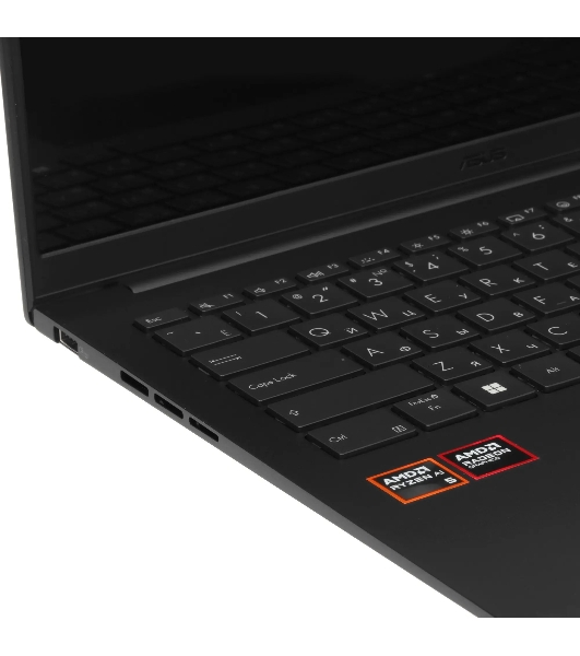 Ноутбук ASUS Zenbook 14 UM3406GA-QD049/14'/OLED/AMD Ryzen 5 430/16Gb/512Gb SSD/AMD Radeon 840M/NoOS/черный/1.2kg