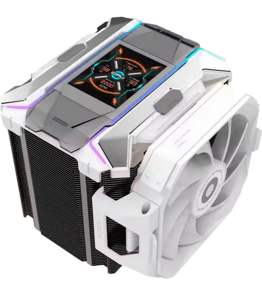 Вентилятор для процессора ALSEYE CPU COOLER i600 Pro-W(USA) белый 120мм алюминий+медь 2300rpm 35.3db 4-pin 300W 160мм