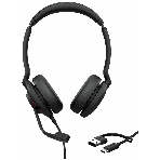 Гарнитура Jabra Evolve2 30 SE MS Stereo чёрный, проводная, фото 1