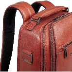 Рюкзак мужской Piquadro Solm CA7021S141/CU табачный кожа, фото3