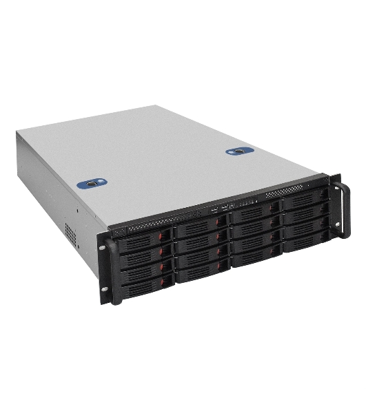 Серверная платформа ExeGate EX292419RUS Pro 3U660-HS16 (RM 19', высота 3U, глубина 660, Redundant БП 2x550W, 16xHotSwap, USB)