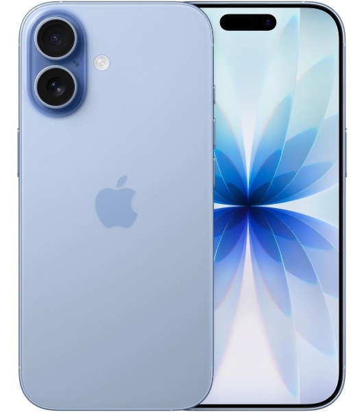 Смартфон Apple iPhone 17 A3520 8/256Gb голубой