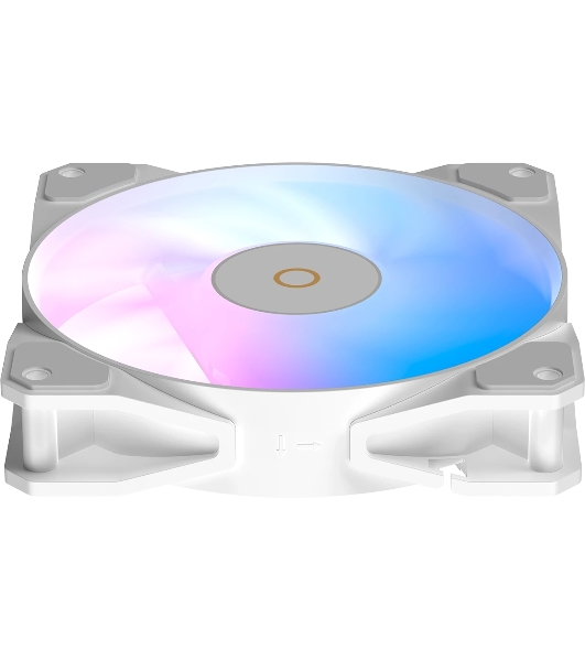 Вентилятор для корпуса Ocypus Beta F12 WH ARGB Reverse Blade White (Beta-F12-WH1AM01X-GL)