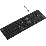 Клавиатура беспроводная A4Tech Fstyler FBX55C черный USB BT/Radio slim Multimedia (FBX55C), фото2