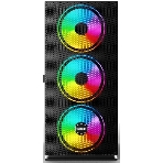 Компьютерный корпус SOEYI 'AX8-B20 SOEYI ATX case with черный coating front panel with flat bigger mesh, without', фото9