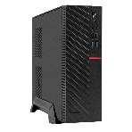 Компьютерный корпус Desktop ExeGate MI-307U2-M350 (mini-ITX/mATX, БП M350 с вент. 8см, 2*USB+2*USB 3.0, HD аудио, черный), фото 1