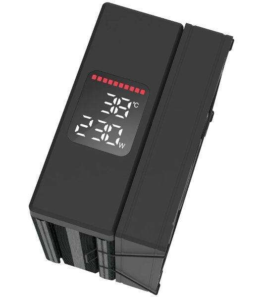 Кулер для процессора ZALMAN CNPS9X ECO DS, 120мм FAN, 4 HEAT PIPES, 4-PIN PWM, 600-2100 RPM, 31.4 DBA MAX, HYDRO BEARING, ARGb TOP COVER, LIVE CPU TEMPERATURE DISPLAY, FULL SOCKET SUPPORT