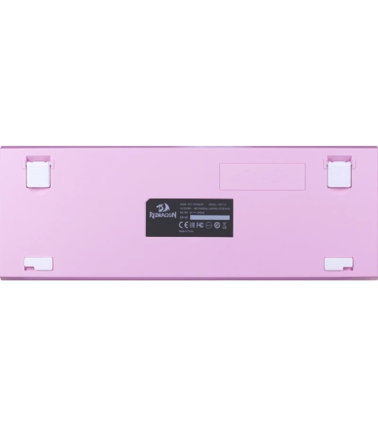 Клавиатура Redragon Fizz проводная, USB Type-A, розовый