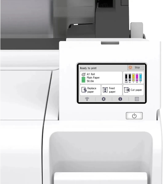 Плоттер струйный Canon imagePROGRAF TM-340 (6248C003AA), A0, 36', цветное, 1200x2400 dpi, Gigabit Ethernet, WiFi, USB