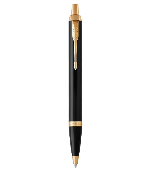 Ручка шариковая Parker IM Core K321 (CW1931666) Black GT, M, синие чернила, подарочная коробка