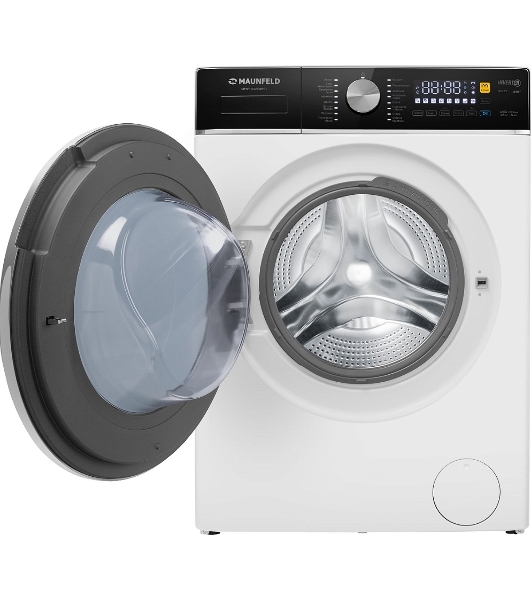 Стиральная машина Maunfeld MFWD14106WH03 белый, загрузка фронтальная 10 кг, 1400 об/мин, класс B