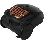 Пылесос Centek CT-2511 черный/желтый, 400/2000 Вт, уборка сухая, пылесборник мешок 2 л, фото2