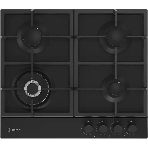 Газовая варочная поверхность Indesit THPM 642 WS/BL/I, черный, фото 1