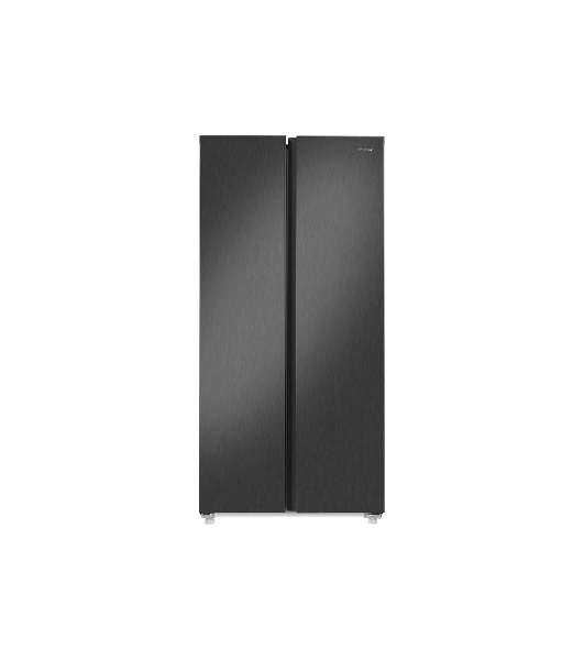 Холодильник Maunfeld MFF177NFSE нержавеющая сталь двухкамерный 263/170л морозилка сбоку, No Frost, Side by Side